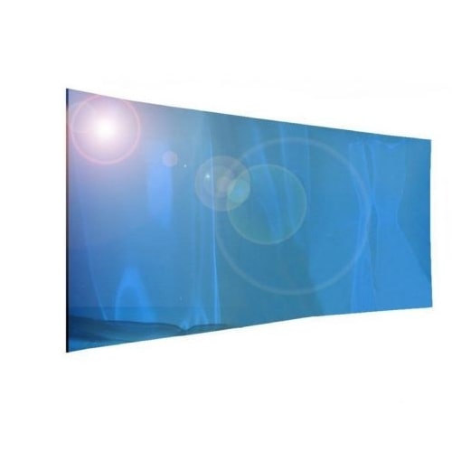 Голубой нержавеющий лист с покрытием оксид титана 1000x2000x0.4 мм AISI 304
